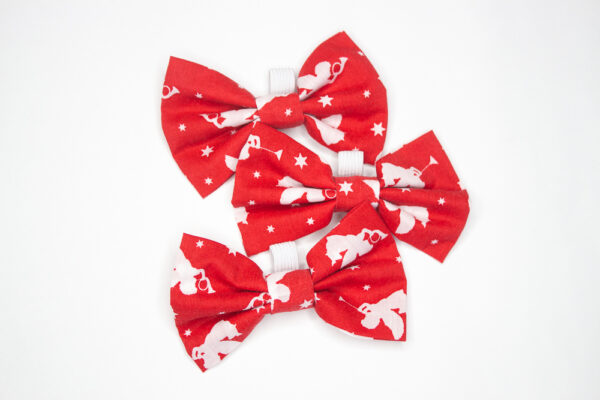 Angel Christmas bow tie collection