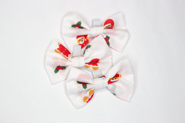 Santa Christmas bow tie collection
